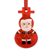 Premium Acrylic Sublimation Blank Ornaments - Snowman